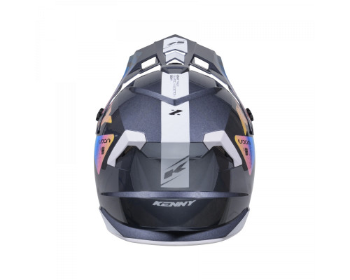 Kenny Racing Track Шолом Крос/Ендуро Графічний Чорний/Сірий/Білий/Камелеон Розмір XXL (63-64 см)