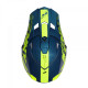 Kenny Racing Track Graphic Zoom Шолом Крос/Ендуро XL (61-62 см) Синій/Жовтий