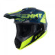 Kenny Racing Track Graphic Zoom Шолом Крос/Ендуро XL (61-62 см) Синій/Жовтий