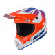 Kenny Racing Track Kid/Junior Крос/Ендуро Шолом Графіка Patriot Розмір L (51-52 см) Білий/Червоний/Синій