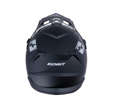 Kenny Racing Track Solid Кросовий Шолом Матова Чорна Голографічна L (59-60 см) Чорний/Сірий