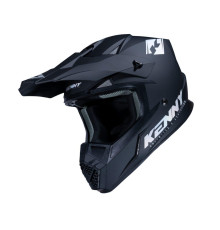 Kenny Racing Track Solid Кросовий Шолом Мат Чорний Голографічний Розмір S (55-56 см) Чорний/Сірий