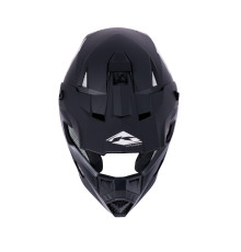 Kenny Racing Track Solid Кросовий/Ендуро Шолом Матова Чорний/Сірий XS (53-54 см)