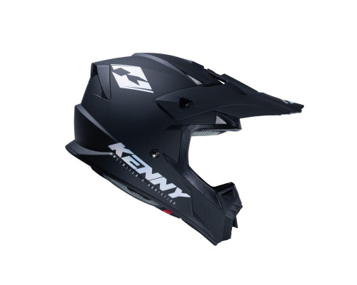 Kenny Racing Track Solid Кросовий Шолом Мат Чорний Голографічний XXL (63-64 см)