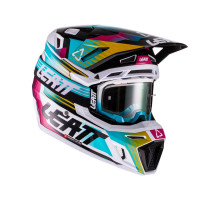 Leatt 8.5 V22 Шолом Moto Основні Характеристики Розмір M 57-58 см Бірюзовий/Чорний/Рожевий
