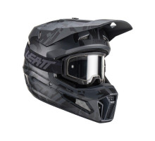 Leatt 3.5 v23 Шолом Мото з Окулярами VelociЗАДНІ4.5 Чорний Розмір XS (53-54 см)