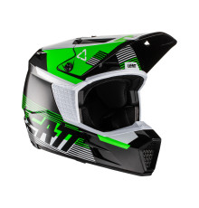 Leatt 3.5 V22 Шолом Мото Основні Характеристики L (59-60 см) Чорний/Зелений