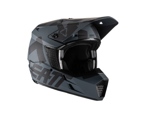 Leatt 3.5 V22 Шолом Мото Захист Ghost Розмір S (55-56 см) Чорний