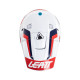 Leatt 3.5 V24 Шолом Мотоциклетний Комплект з Окулярами VelociЗАДНІ4.5 Розмір M (57-58 см) Білий/Гранатовий/Червоний