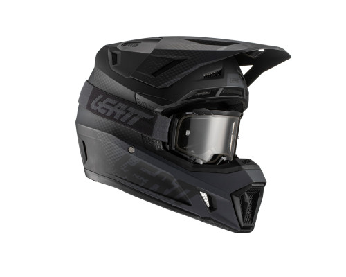 Leatt 7.5 V22 Шолом Мотоциклетний Комплект з Окулярами VelociЗАДНІ4.5 Чорний Розмір XXL (63-64 см)
