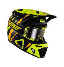 Leatt 8.5 Шолом Мото Основні Характеристики Розмір S (55-56 см) Чорний/Жовтий Флуо/Помаранчевий