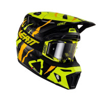 Leatt 8.5 Шолом Мото Основні Характеристики Розмір S (55-56 см) Чорний/Жовтий Флуо/Помаранчевий