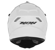 Nox N761 Дитячий Кросовий Шолом Мікрометричне Застібання Розмір XL Білий Глянець
