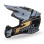 Progrip PG3080 Шолом Кросовий Adventure ECE 22R06 Застібка DD Розмір L Чорний Сірий Золотий Мат