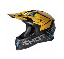 Shot Racing Lite Core Кросовий/Ендуро Шолом Глянцевий Чорний/Жовтий Розмір M