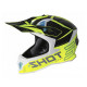 Shot Racing Lite Core Кросовий Шолом Неон Жовтий Чорний Глянцевий Розмір M