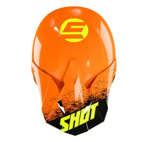 Shot Racing Furious Kid Roll Дитячий Мотоциклетний Шолом Жовтий Глянцевий Помаранчевий/Чорний/Жовтий Розмір YL