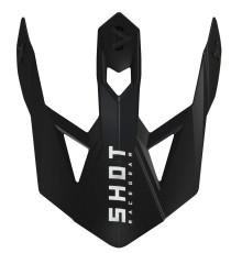 Shot Racing Lite Solid Daszek до Каски 2.0 Мат Чорний