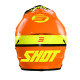 Shot Racing Furious Kid Roll Дитячий Мотоциклетний Шолом Глянцевий Неоновий Помаранчевий/Чорний/Жовтий Розмір YS