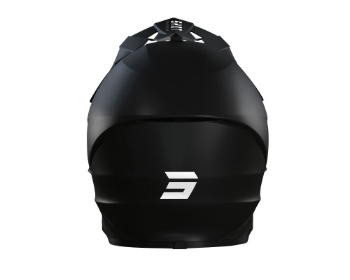 Shot Racing Furious Solid Мотоциклетний Шолом Чорний Мат L