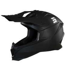Shot Racing Kask Moto Lite Solid, шолом мотоциклетний, чорний матовий, розмір XXL