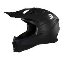 Shot Racing Kask Moto Lite Solid, шолом мотоциклетний, чорний матовий, розмір XXL