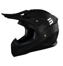 Shot Racing Pulse Solid Каска Мото Чорний Мат M
