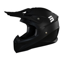Shot Racing Pulse Solid Каска Мото Чорний Мат M