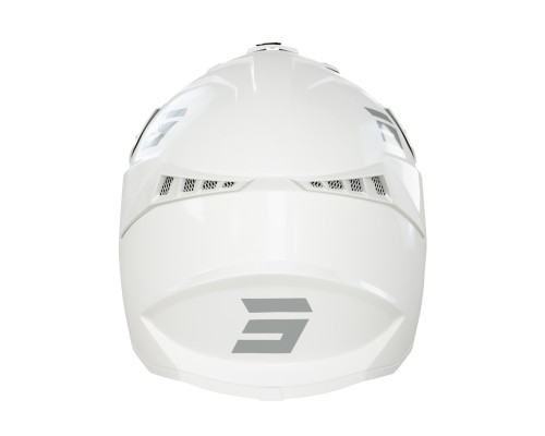 Shot Racing, Lite Solid 2.0, мотоциклетний шолом, глянцевий білий, розмір L