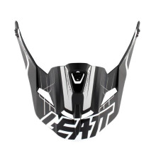 Leatt GPX 6.5 Козирок для шолома Карбон M-XXL Срібний/Сірий/Білий
