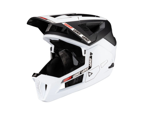 Leatt 4.0 Шолом MTB Enduro з відкидною щелепою V24 M (55-59 см) білий/чорний