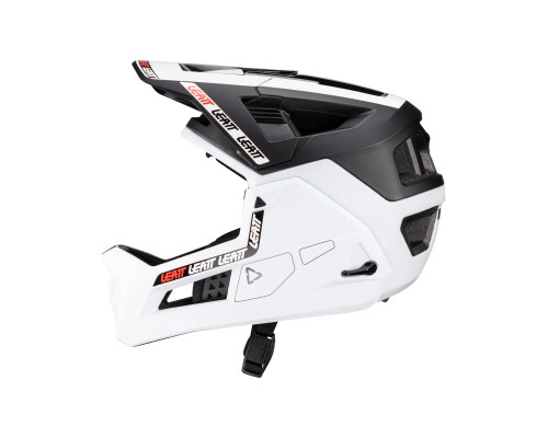 Leatt 4.0 Шолом MTB Enduro з відкидною щелепою V24 M (55-59 см) білий/чорний