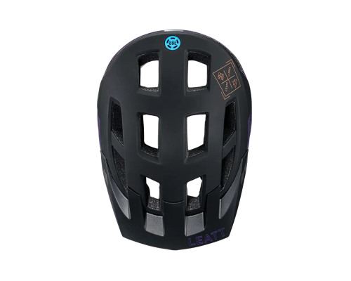 Leatt MTB Шолом Trail 2.0 V24, фіолетовий, розмір L (59-63 см)