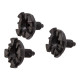 Leatt, Screw Kit, комплект кріплення козирка для шолома, моделі DBX/GPX 3.5/5.0/5.5/6.0/6.5, чорний