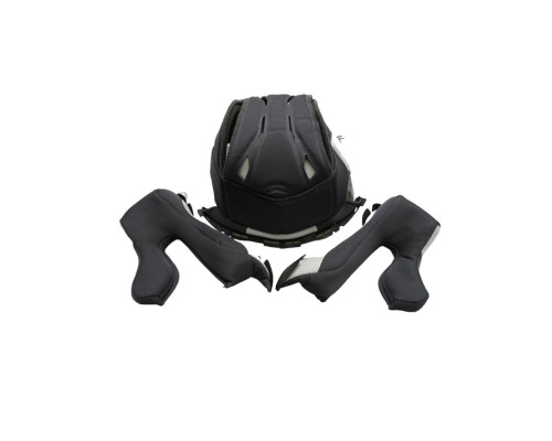 Progrip PG3097 Вкладиші для шолома, знімні, розмір універсальний, чорний
