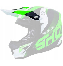 Shot Racing Furious Ultimate Пік для шолома Неон Зелений Fluo
