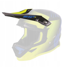 Shot Racing Furious Trust Daszek до Каски Жовтий матовий Blue Neon
