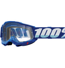 100 PROCENT Accuri 2 Мотокросові Окуляри  Прозора Лінза Синій/Білий