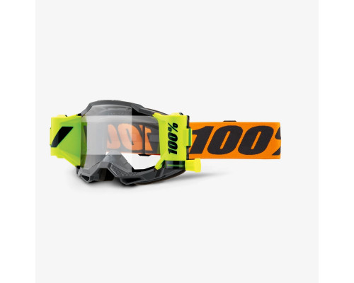 100 PROCENT Accuri 2 Forecast Roll-Off МотоОкуляри Прозора Лінза Помаранчевий/Сірий/Жовтий Fluo