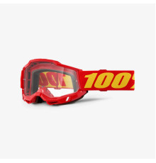 100 PROCENT Accuri 2 OTG МотоОкуляри  Прозора Лінза Червоний/Жовтий