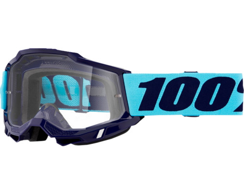 100 PROCENT Accuri 2 Vaulter МотоОкуляри Прозора лінза Синій/Темно-синій