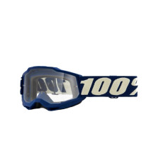 100 PROCENT Accuri 2 Youth Junior МотоОкуляри  Прозора Лінза Глибокий Синій/Білий