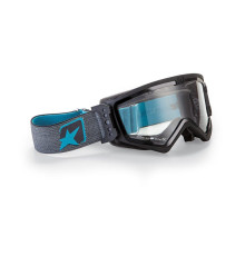 Ariete Mudmax Окуляри Anti Fog Anti Scratch UV 3-шарова піна Чорний/Сірий