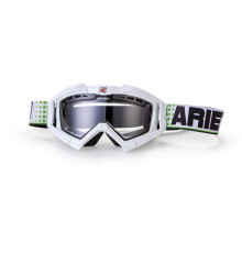 Ariete Riding Crows Окуляри Anti Fog Anti Scratch UV Roll-Off Ready 2-Шарова Губка Білий