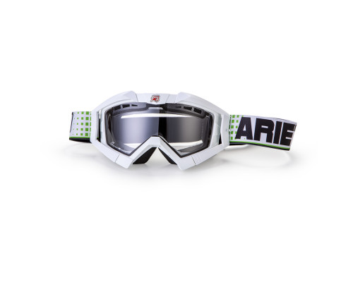 Ariete Riding Crows Окуляри Anti Fog Anti Scratch UV Roll-Off Ready 2-Шарова Губка Білий