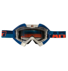 Ariete Riding Crows Окуляри Anti Fog Anti Scratch UV Roll-Off Ready 2-Шарова Губка Білий/Синій/Помаранчевий