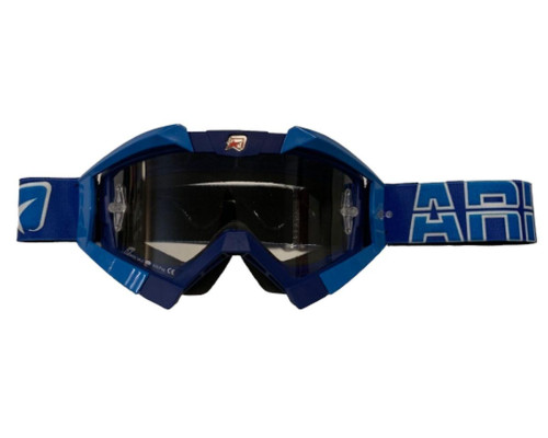 Ariete Riding Crows Окуляри Anti Fog Anti Scratch UV Roll-Off Ready 2-Шарова Губка Синій