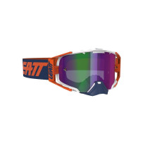 Leatt VelociЗАДНІ6.5 Iriz Goggle МотоОкуляри  Дзеркальна лінза 30% Помаранчевий/Синій