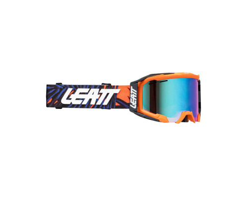 Leatt VelociЗАДНІ5.0 MTB Окуляри велосипедні Iriz Jungle 26% мультиколор дзеркало помаранчевий/чорний/синій