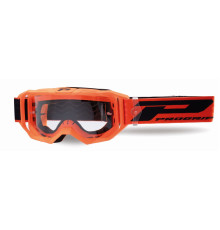 Progrip PG3300-409 Окуляри TR Vision Антискретч No Fog Anti UV Прозора Лінза Помаранчевий Флуо